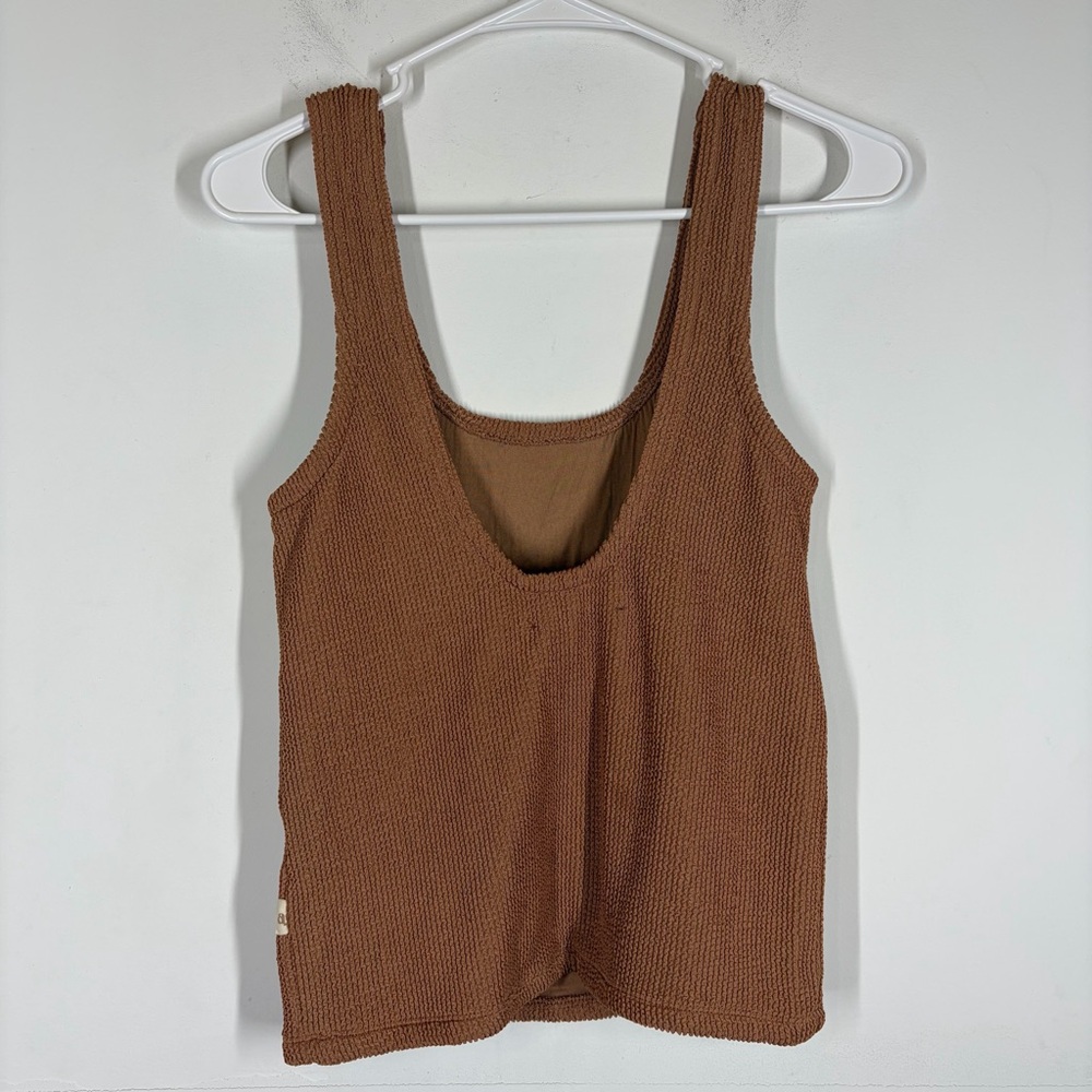 Araminta James Lolita Crinkle Tank Size Medium - Picture 2 of 8